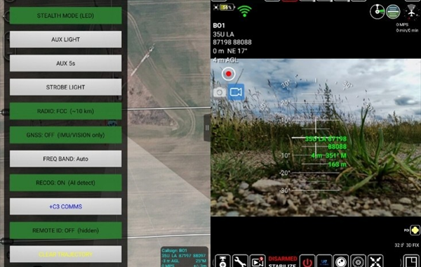 UAVLink Tactical taktinė sąsaja TAK aplinkoje